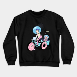 space travelers Crewneck Sweatshirt